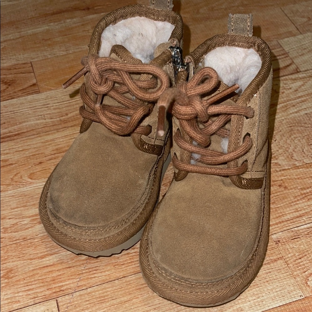 Cozy Brown Kids Boots